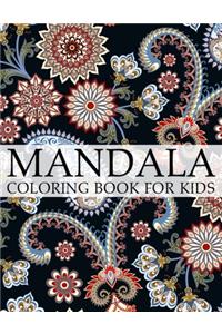 Mandala Coloring Book For Kids