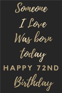 Someone I Love Was Born Today Happy 72nd Birthday