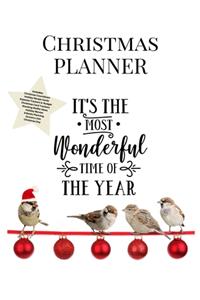 Christmas Planner It's The Most Wonderful Time of The Year