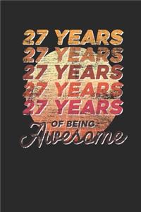 27 Years Of Being Awesome