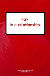 In a relationship.