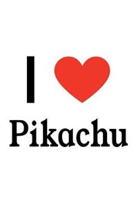 I Love Pikachu: Pikachu Designer Notebook