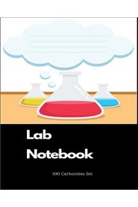 Lab Notebook 100 Carbonless Set: For Students, Chemistry