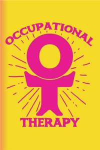 Occupational Therapy Notebook Yellow Pink