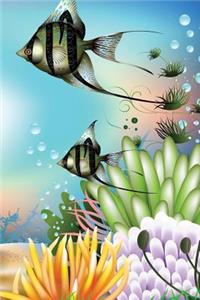 The Angelfish Above Notebook