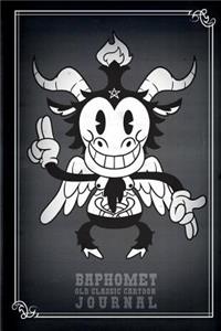 Baphomet Old Classic Cartoon Journal