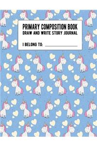 Primary Composition Book, Draw and Write Story Journal