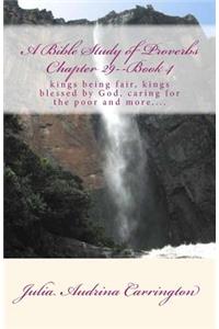 A Bible Study of Proverbs Chapter 29--Book 4