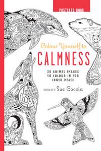 Colour Yourself to Calmness Postcard Book