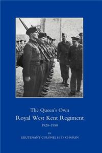 Queenos Own Royal West Kent Regiment 1920-1950