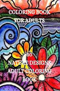 Nature Designs Coloring Book