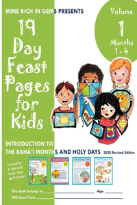 19 Day Feast Pages for Kids - Volume 1 / Book 1