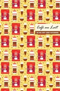 Cafe au Lait Blank Dot Grid Notebook