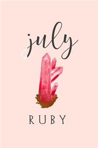July Ruby