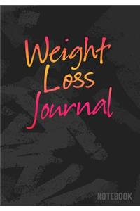 Weight Loss Journal Notebook