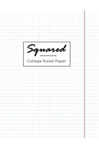 Squared College Ruled Paper