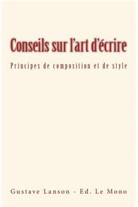 Conseils sur l'art d'écrire