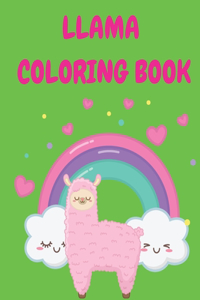 Llama Coloring Book