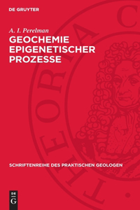 Geochemie Epigenetischer Prozesse