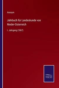 Jahrbuch für Landeskunde von Nieder-Osterreich