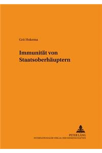 Immunitaet Von Staatsoberhaeuptern