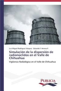 Simulación de la dispersión de radionúclidos en el Valle de Chihuahua