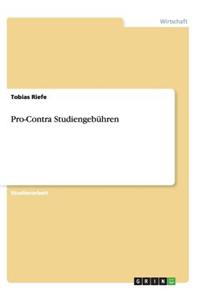Pro-Contra Studiengebühren