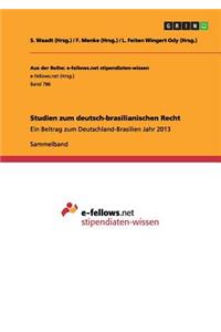 Studien zum deutsch-brasilianischen Recht