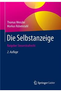 Die Selbstanzeige