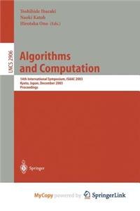 Algorithms and Computation