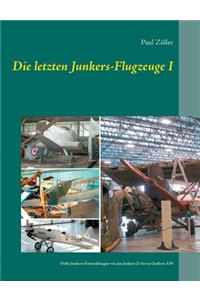 Die letzten Junkers-Flugzeuge I