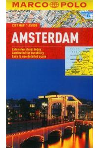 Amsterdam Marco Polo City Map