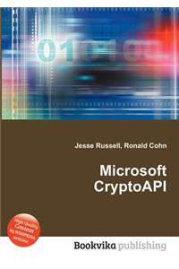 Microsoft Cryptoapi