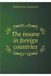 The insane in foreign countries