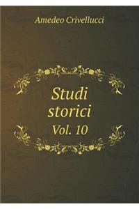 Studi Storici Vol. 10