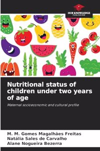 Nutritional status of children under two years of age