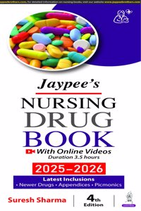 Jaypee's Nursing Drug Book 2025-2026