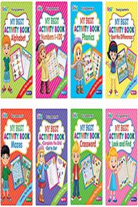 My Best Activity Books (Set of 8 Books)