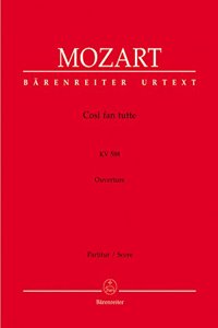Overture to Cosi fan tutte K.588 (Full Score)