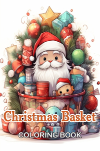 Christmas Basket Coloring Book