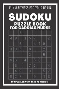 Sudoku Book For Cardiac Nurse Very Easy to Medium