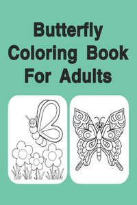 Butterfly Coloring Book For Adults