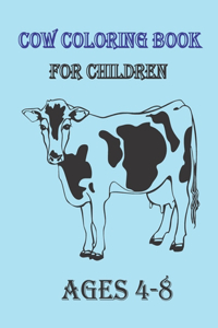 Cow Coloring Book For Children