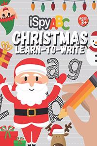 I Spy Christmas Learn-To-Write ABC Ages 3+