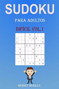 Sudoku Para Adultos Difícil Vol.1