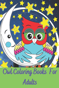 Owl coloring books for adults