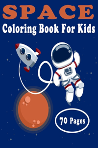 Space Coloring Book for Kids
