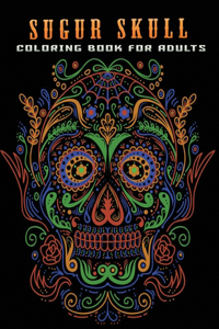 sugur skull coloring book adults