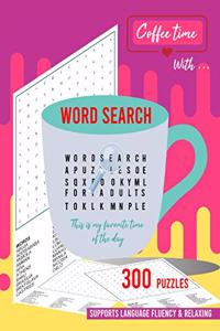 Coffee time with word search