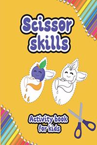 Scissor Skills Activity Book For Kids